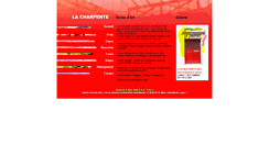 Desktop Screenshot of lacharpente.com